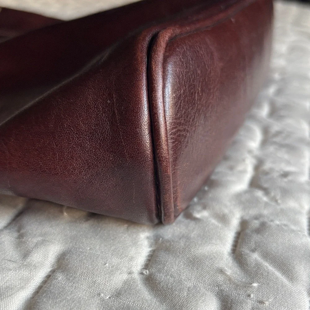 H’Joe Brown Leather Backpack/Shoulder Bag